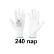 Защитные перчатки для точных работ Jeta Safety (240 пар) из полиэфира c полиуретановым покрытием, разм.L/9, JP011w-box-L
