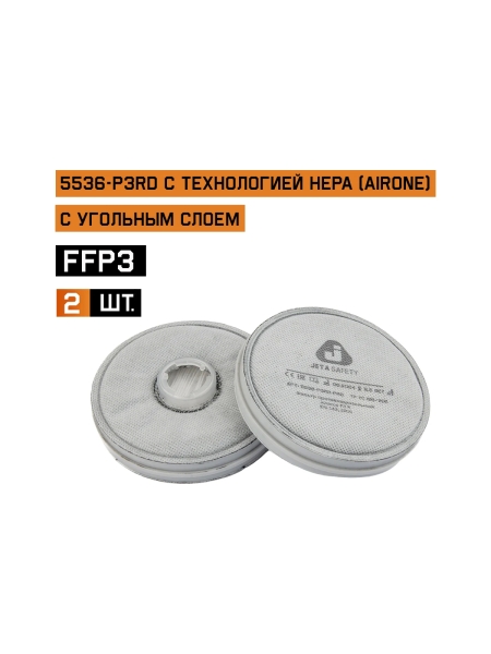 Полнолицевая маска Jeta Safety с линзой Триплекс с байонетным креплением, размер M/L, 4950