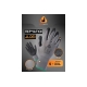 Защитные перчатки с рельефным латексным покрытием Jeta Safety р. S/7 JL061-S