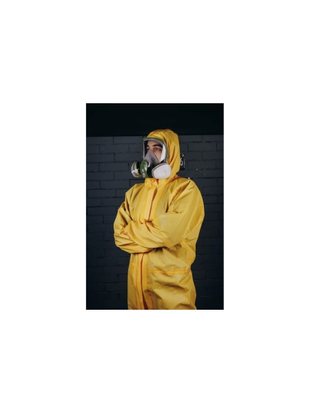 Маска полнолицевая Jeta Safety увеличенная линза, с переговорным устройством, разм.M (средний) 8950-M