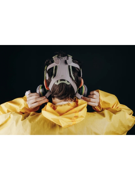 Маска полнолицевая Jeta Safety увеличенная линза, с переговорным устройством, разм.M (средний) 8950-M
