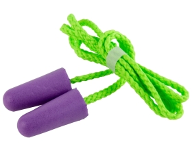 Беруши одноразовые с хлопковым шнурком Jeta Safety 38 дБ JEM-438-C