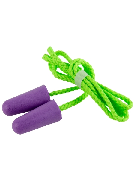 Беруши одноразовые с хлопковым шнурком Jeta Safety 38 дБ JEM-438-C