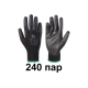 Защитные перчатки для точных работ Jeta Safety (240 пар) из полиэфира c полиуретановым покрытием, размер XL/10, JP011b-box-XL
