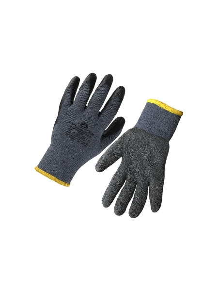 Перчатки с двойным латексным обливом Jeta Safety 3 пары, размер 9/l JL-101-L