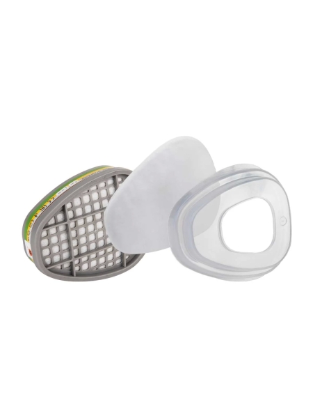Комплект фильтров Jeta Safety ABEK1 6541 + предфильтр P2R HEPA 8022, 6541/8022