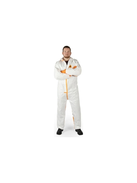 Комбинезон химзащиты Jeta Safety 4 тип, 65 г/м², с проклеенными швами, разм.XXL/54-56 JPC-70-XXL