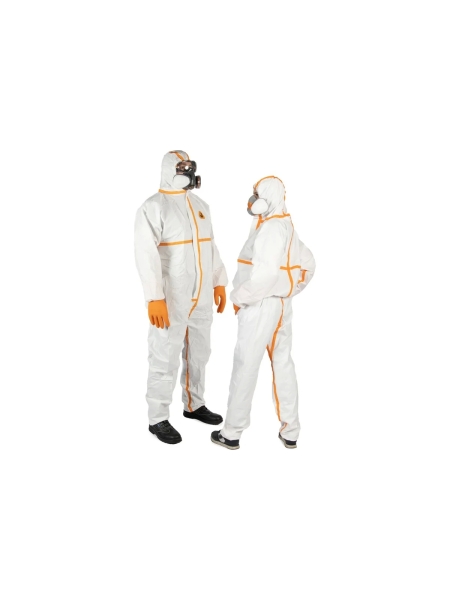Комбинезон химзащиты Jeta Safety 4 тип, 65 г/м², с проклеенными швами, разм.XXL/54-56 JPC-70-XXL