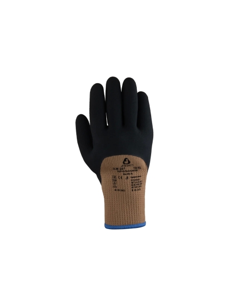 Утепленные перчатки Jeta Safety с латексным покрытием 3/4, размер 10/XL JLW-201-XL