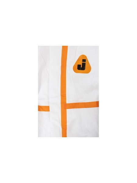 Комбинезон химзащиты Jeta Safety 4 тип, 65 г/м², с проклеенными швами, разм.XXXL/56-58 JPC-70-XXXL