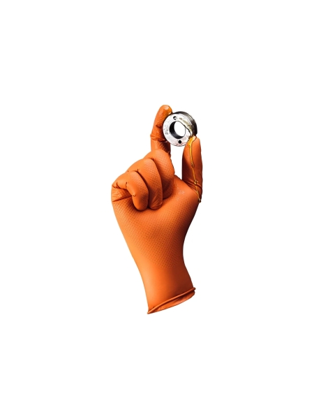 Ультрапрочные нескользящие нитриловые перчатки Jeta Safety NATRIX 20 пар (40 шт), р.XXL, 0,15мм 050NATRIX-OR-11-XXL