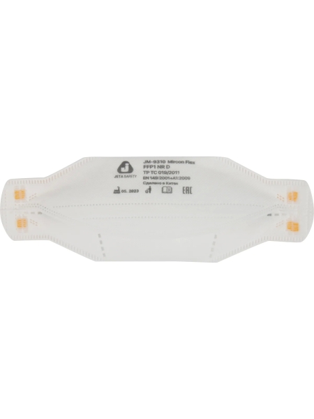 Одноразовый респиратор без клапана JM-9310 FFP1 NR D, трехпанельный, 480шт Jeta Safety JM-9310-box