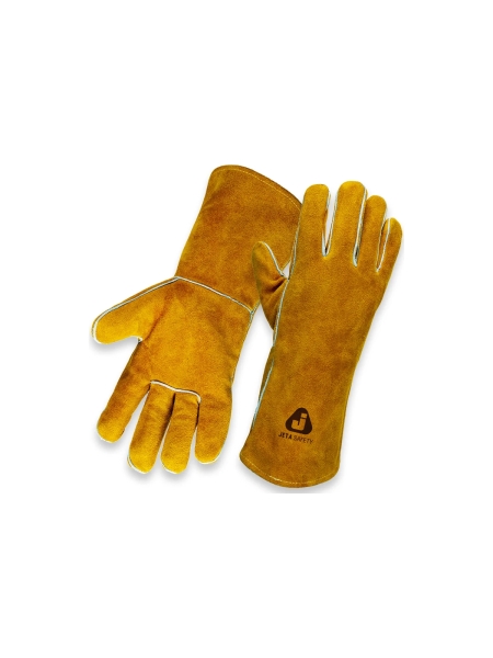 Краги сварщика с подкладкой Jeta Safety JWK301 Ferrus оранжевые, р.10/XL JWK301-XL