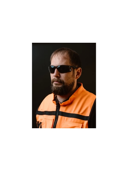 Очки защитные от царапин и запотевания Jeta Safety дымчатые линзы, JSG-7680S