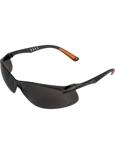Очки защитные от царапин и запотевания Jeta Safety дымчатые линзы, JSG-7680S