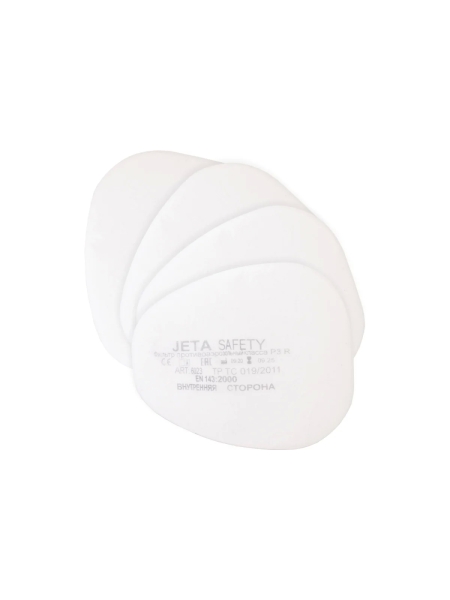 Фильтр противоаэрозольный  класса P3 R (предфильтр), 400 шт Jeta Safety 6023-box