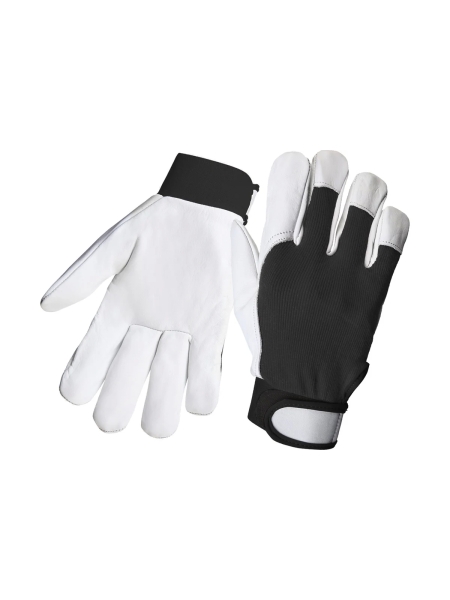 Перчатки кожаные утепленные (на флисе) Jeta Safety Winter Mechanic, разм.M/8 JLE305-8/M