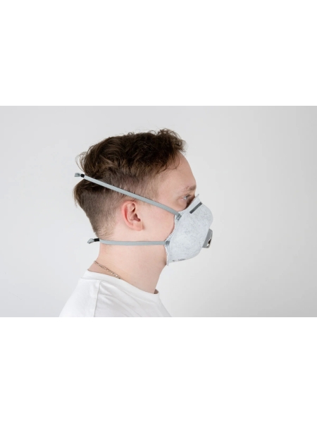 Респиратор с клапаном Jeta Safety с углем A с регулировкой, FFP2 R D, чашеобразный JM-7626MP