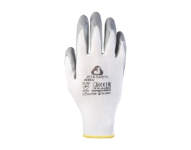 Маслобензостойкие перчатки Jeta Safety c нитриловым покрытием (МБС), р. S/7, JN011-S
