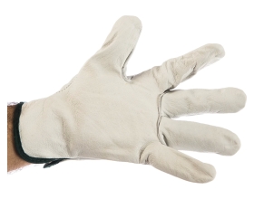 Рабочие перчатки из буйволовой кожи Jeta Safety 12 пар JLE031-9/L12
