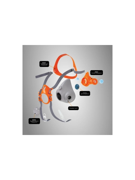 Ремешки для полумаски 6500 Jeta Safety 65204