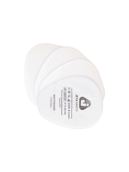 Комплект для защиты дыхания Jeta Safety, полумаска фильтрующая из силикона, J-SET6500-M