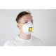 Респиратор с клапаном Jeta Safety 10 шт, с регулировкой, FFP1 R D, чашеобразный JM-7612