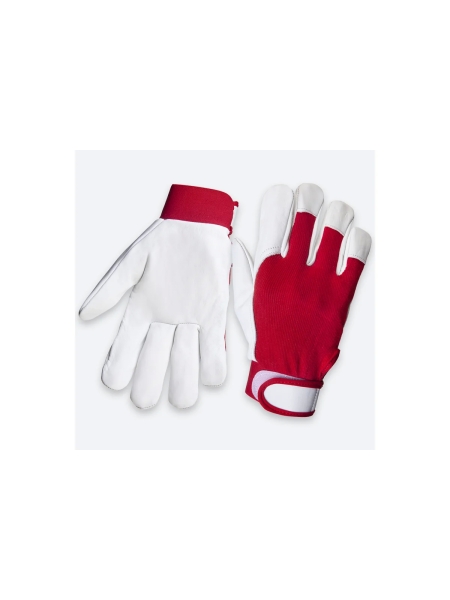 Кожаные перчатки монтажника Jeta Safety, манжета велкро, размер S/7, JLE301-7/S