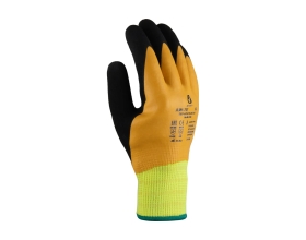 Перчатки утепленные акриловые с начесом Jeta Safety c полным покрытием, р.9/l JLW-701-L