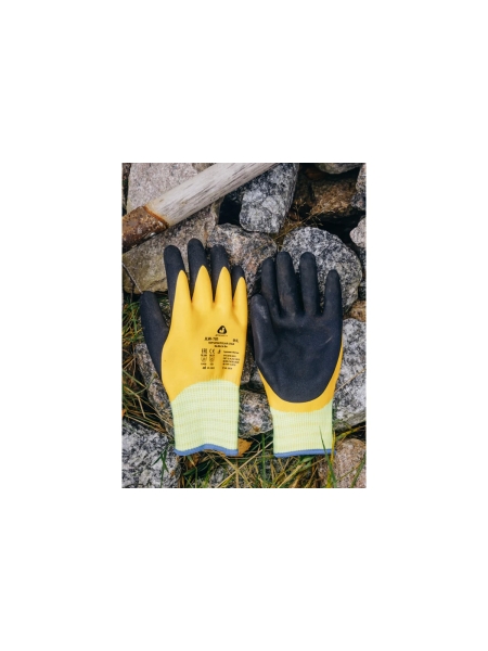 Перчатки утепленные акриловые с начесом Jeta Safety c полным покрытием, р.9/l JLW-701-L