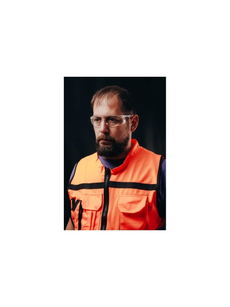 Очки защитные Jeta Safety открытые (от запотевания и царапин) прозрачные линзы JSG-7680