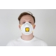 Респиратор с клапаном Jeta Safety FFP1 R D, чашеобразный с регулировкой резинок, 200 шт JM-7612-box