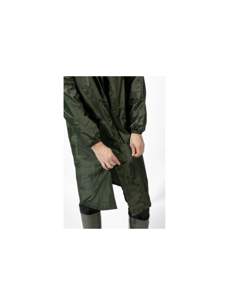 Плащ-дождевик из ПВХ Jeta Safety хаки, р. XXXL/56-58 JRC-101g-XXXL
