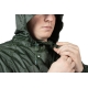 Плащ-дождевик из ПВХ Jeta Safety хаки, р. XXXL/56-58 JRC-101g-XXXL