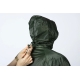 Плащ-дождевик из ПВХ Jeta Safety хаки, р. XXXL/56-58 JRC-101g-XXXL