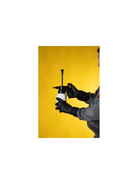 Неопреновые химостойкие перчатки Jeta Safety 80/50, с хлопковым напылением, толщина 0.65 мм, р. 9/l JCH-501-09-L