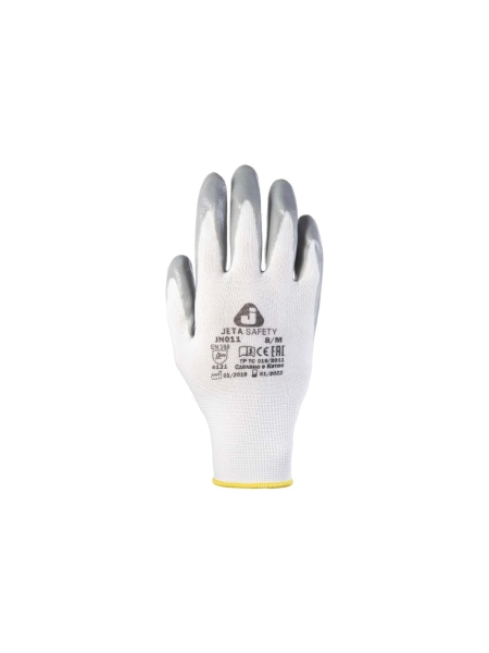 Маслобензостойкие перчатки Jeta Safety c нитриловым покрытием, р.XXL/11, JN011-XXL