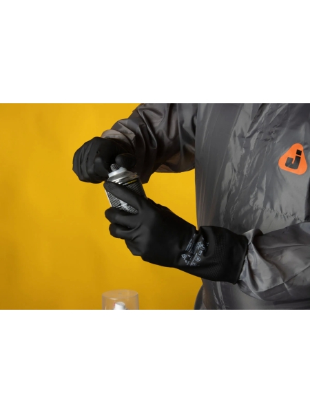 Латексные химостойкие перчатки Jeta Safety 50/50, кщс-2, 0.35 мм, р. 8/m JCH-601-08-M