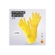 Латексные химостойкие перчатки Jeta Safety 50/50, с хлопковым напылением, 0.4 мм, р. 10/xl JL711-10-XL
