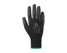 Перчатки для точных работ Jeta Safety 3 пары, с полиуретановым покрытием, разм.L/9 JP011b-L