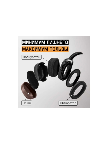 Противошумные наушники Jeta Safety Sonus 29ДБ JEM-101