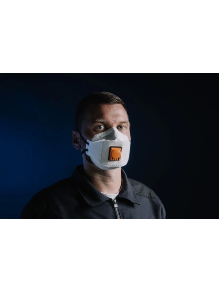 Респиратор с клапаном Jeta Safety, FFP2 NR D, трехпанельный JM-9322