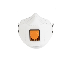 Респиратор с клапаном Jeta Safety, FFP2 NR D, трехпанельный JM-9322