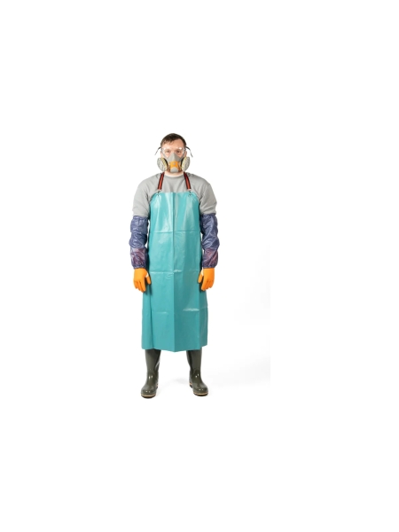 Нарукавники Jeta Safety из ПВХ от кислот и щелочей, КЩС, длина 46 см, JVC-246