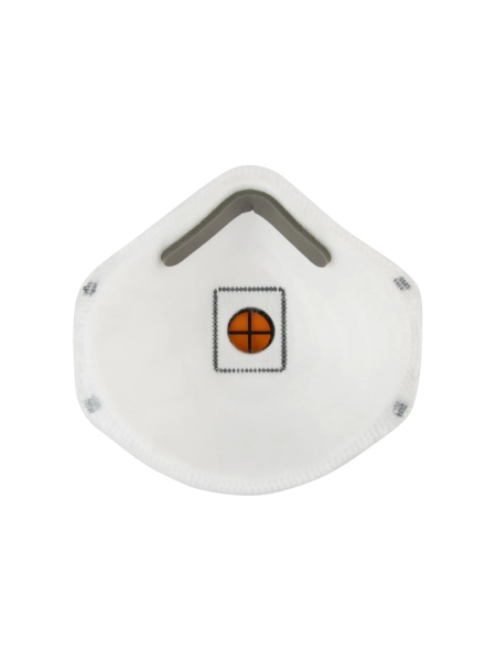 Респиратор с регулировкой резинок FFP2 R D чашеобразный с клапаном Jeta Safety 200шт JM-7622-box