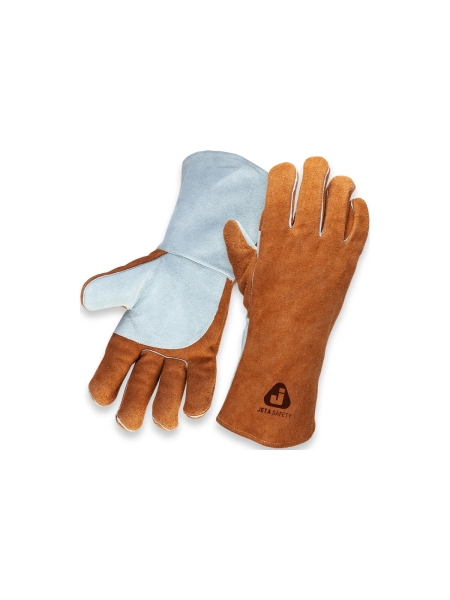 Краги сварщика с подкладкой Jeta Safety JWK401 Ferrus Active швы Кевлар, р.10/XL JWK401-XL