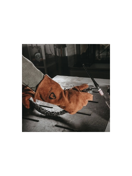 Краги сварщика с подкладкой Jeta Safety JWK401 Ferrus Active швы Кевлар, р.10/XL JWK401-XL