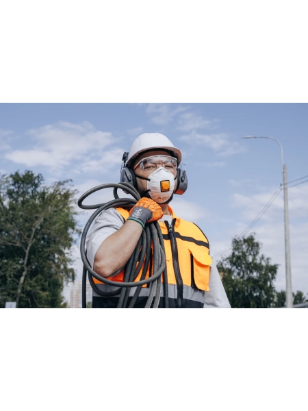 Очки Jeta Safety с покрытием от царапин (AS) чехол,  с боковой защитой и регулировкой, открытые JSG-9901