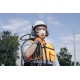Очки Jeta Safety с покрытием от царапин (AS) чехол,  с боковой защитой и регулировкой, открытые JSG-9901