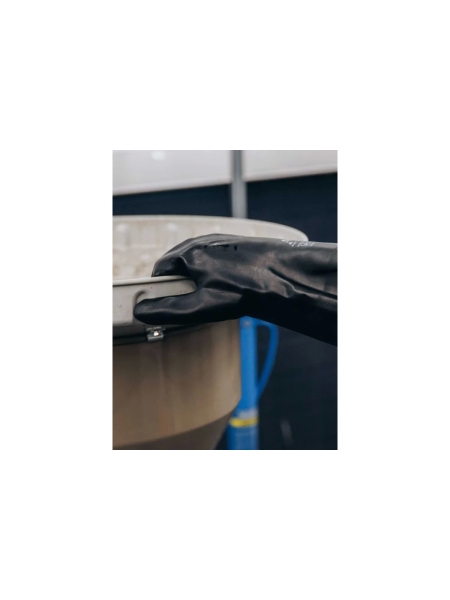 Неопреновые химостойкие перчатки Jeta Safety 80/50, с хлопковым напылением, 0.65 мм, р. 10/xl JCH-501-10-XL